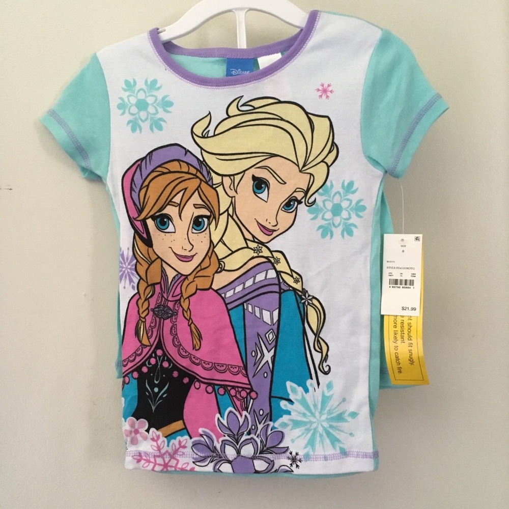 Disney Kids  Frozen two piece Pajama set; NWT